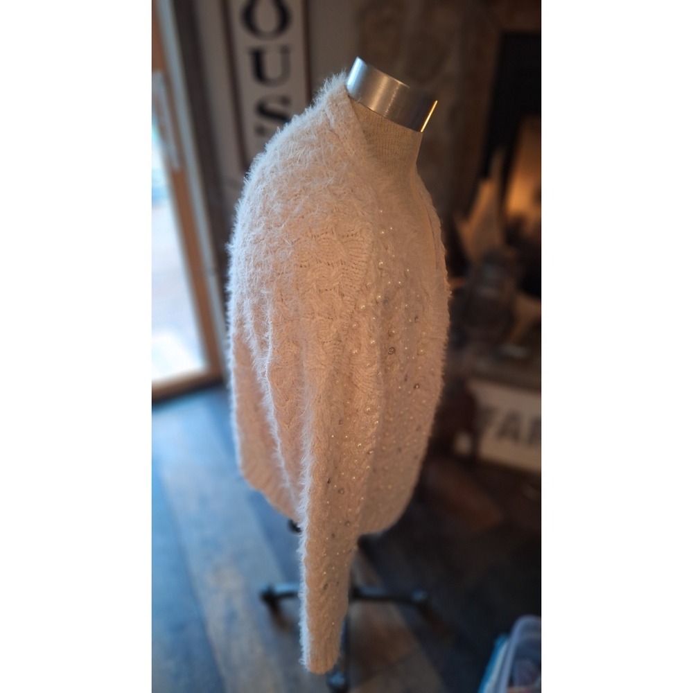 POL Premium Cardigan Pearls Rhinestones - Picture 4 of 13